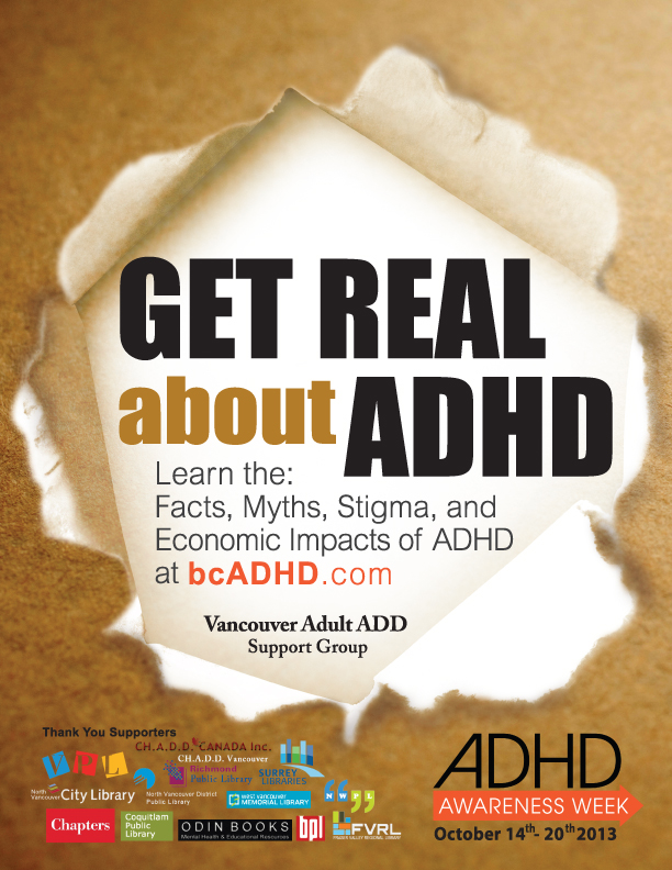 Download Our ADHD Awareness Week Posters And Brochures. Please Share