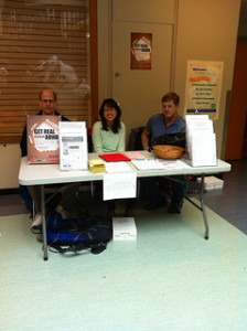 L to R Pete Quily, Yuan Jiang, Christopher Green At The West End Community Center ADHD Awareness Week 2013 